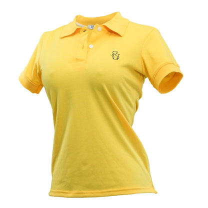 Camiseta Tipo Polo Mle Mujer "Amarillo"