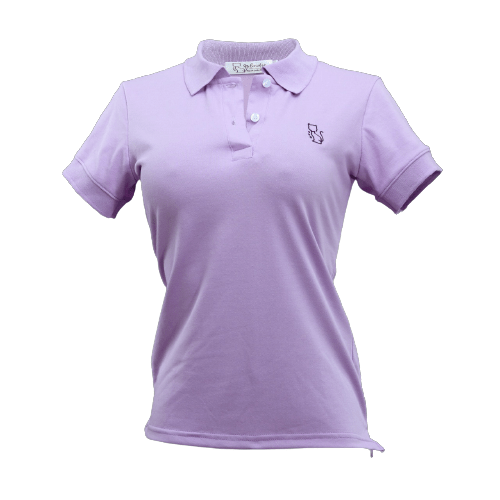 Camiseta Tipo Polo Mle Mujer "Lila"