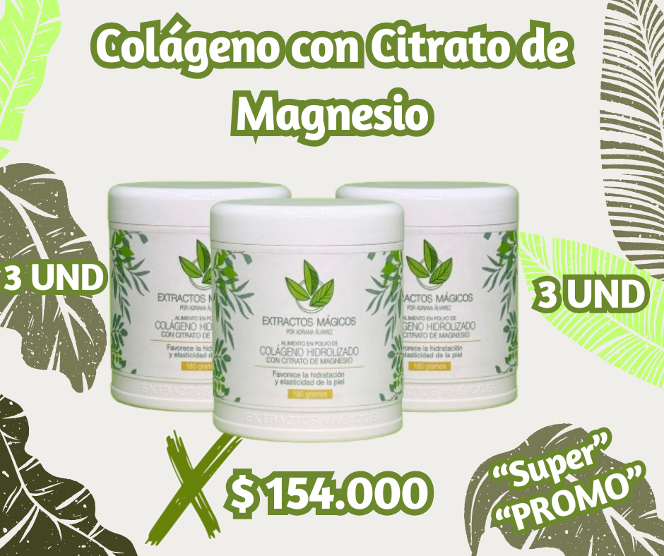 Colágeno Con Citrato De Magnesio