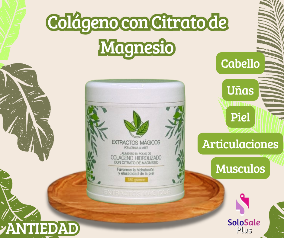 Colágeno Con Citrato De Magnesio