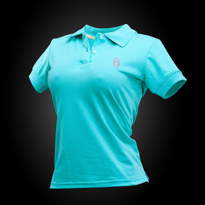 Camiseta Tipo Polo Mle Mujer "Verde Menta"